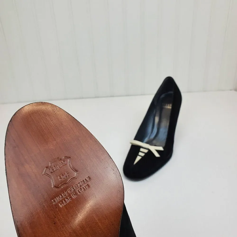 Stuart Weitzman Leather Suede Pumps SH-005